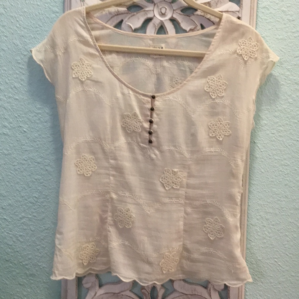 Beautiful boho capped sleeved blouse
